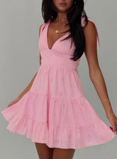 Galvis Mini Dress Pink Petite