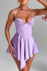Saffron Playsuit - Purple