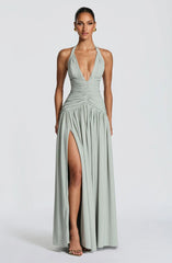 Amaris Maxi Dress - Sage