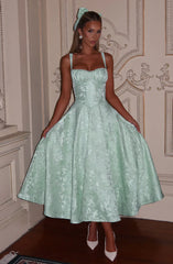 Amity Midi Dress - Mint